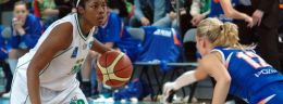 d polska liga koszykowki kobiet kk row rybnik kontra inea azs poznan alexis rack i magdalena gawronska.jpg