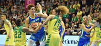 F4 Euroligi: Sopron Basket - ZVVZ USK Praga 53:64 (kwiecień 14, 2019)