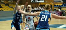 EEWBL: Basket Gdynia - Tsmoki-Minsk 69:68 (stycznień 10, 2016)