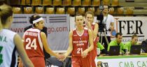Euroliga: Uni Győr - Wisła Can-Pack Kraków 61:91 (grudzień 1, 2016)