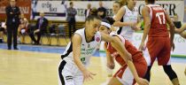 Euroliga: Uni Győr - Wisła Can-Pack Kraków 61:91 (grudzień 1, 2016)