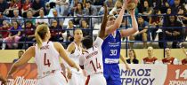 Olympiakos Pireus - InvestInTheWest AZS AJP Gorzów Wlk. 50:69 (październik 11, 2017)