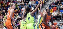 Euroleague Women ZVVZ USK Praha - Valencia BC 64:67 (październik 30, 2024)